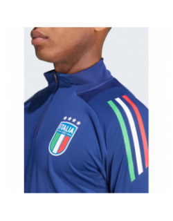 Sweat d'entrainement figc italie bleu marine homme - Adidas