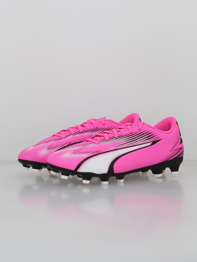 Chaussures de football ultra play fg/ag rose enfant - Puma