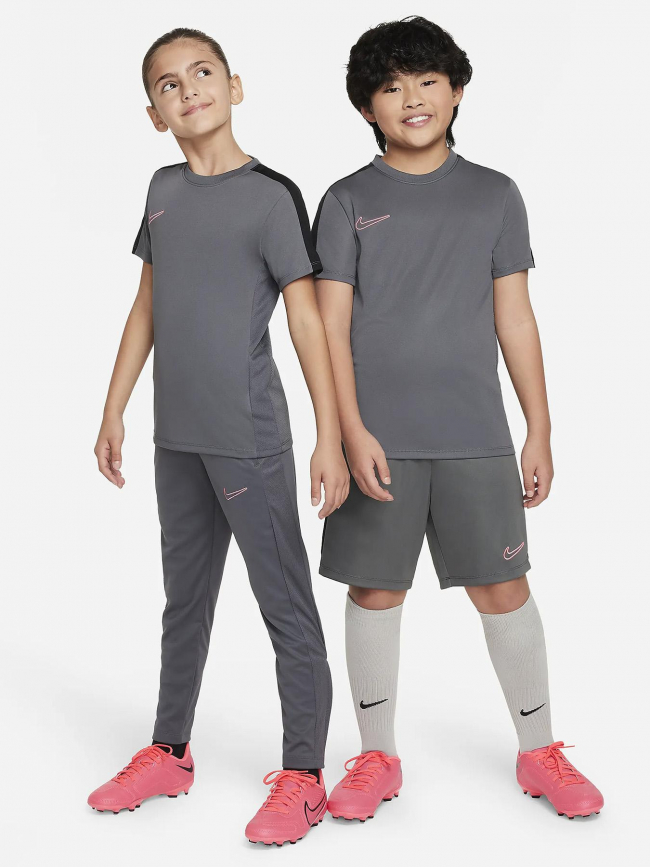 Maillot de football academy 23 gris enfant - Nike