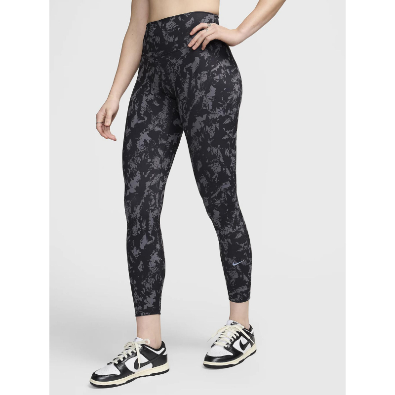 Legging de sport 7/8ème one noir gris femme - Nike