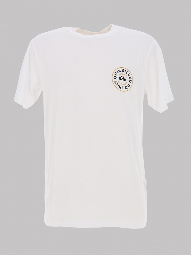 T-shirt turn around blanc homme - Quiksilver