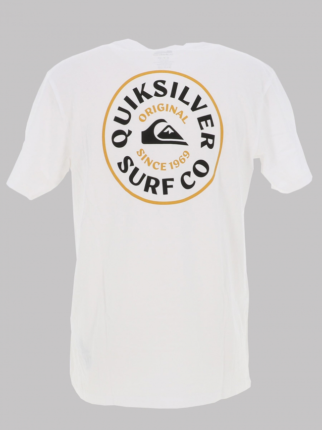 T-shirt turn around blanc homme - Quiksilver