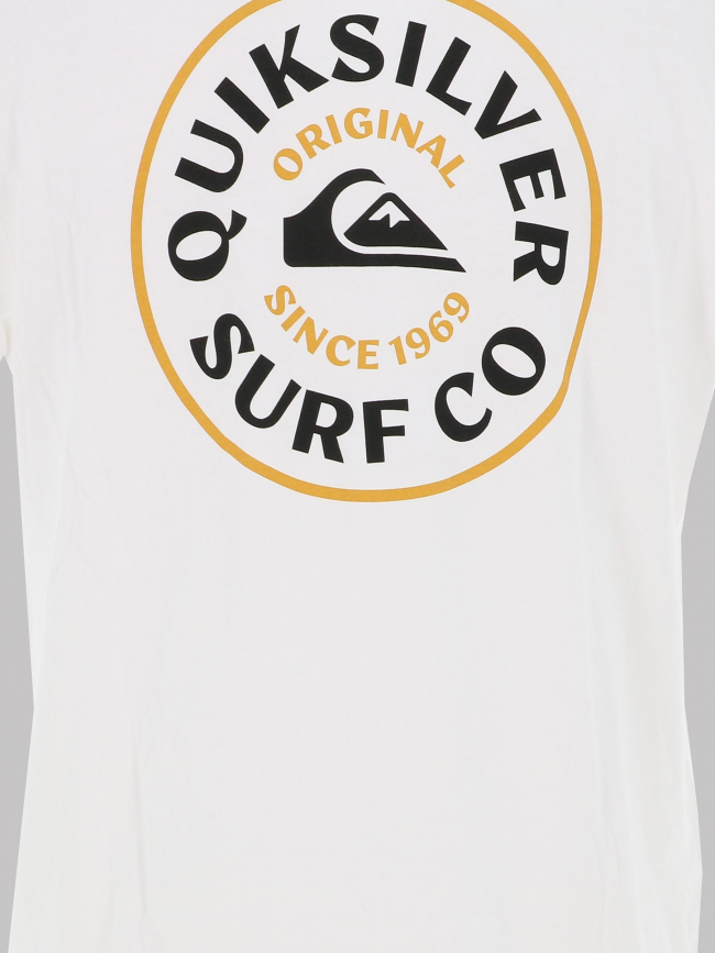 T-shirt turn around blanc homme - Quiksilver