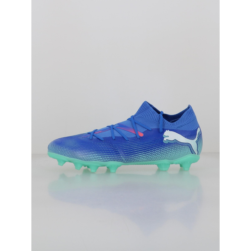 Chaussures de football future match fg ag bleu enfant - Puma