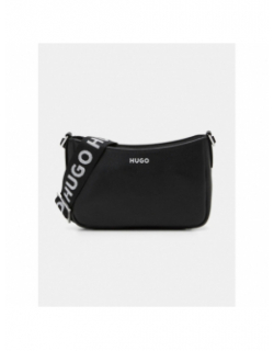 Sac bandoulière bel hobo noir femme - Hugo