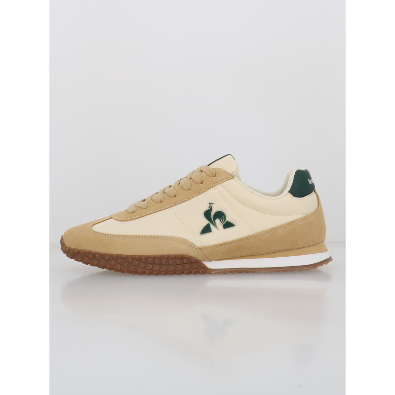 Baskets bi-matière veloce beige homme - Le Coq Sportif