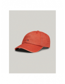 Casquette flag soft 6 panel rouge - Tommy Hilfiger