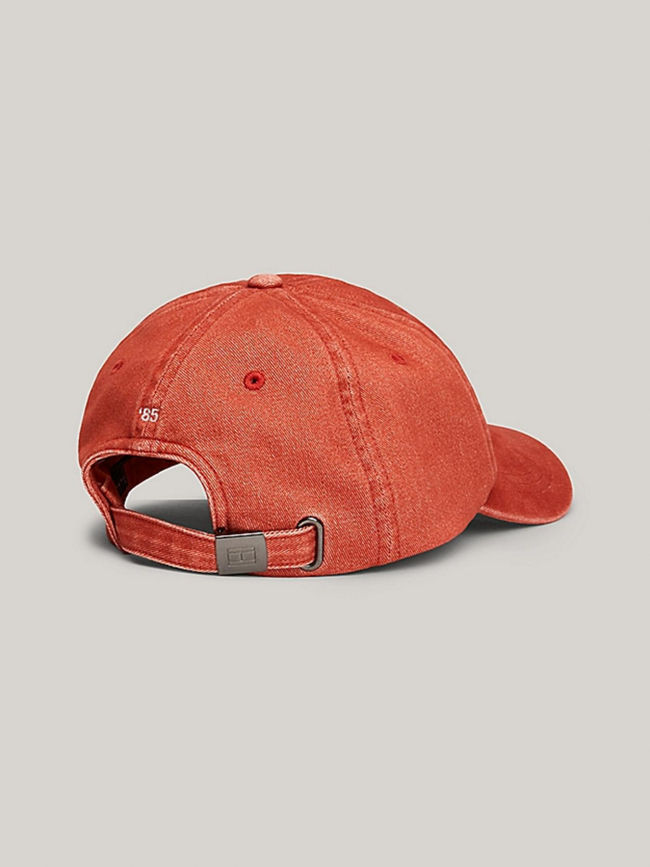 Casquette flag soft 6 panel rouge - Tommy Hilfiger