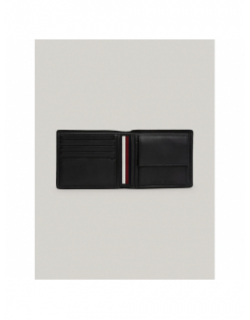 Portefeuille casual brodé noir homme - Tommy Hilfiger