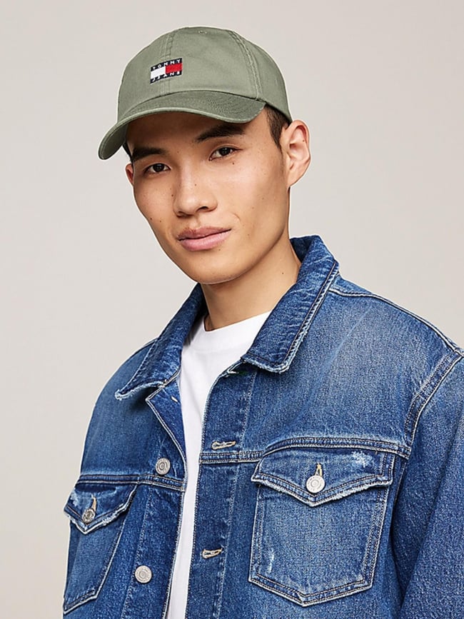 Casquette heritage 6 panel kaki - Tommy Jeans