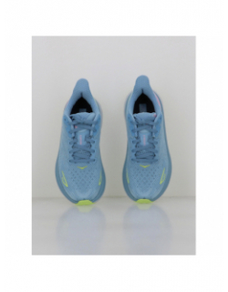 Chaussures de running clifton 9 bleu femme - Hoka