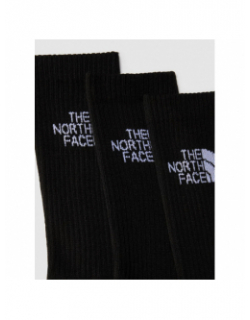 Pack de 3 paires de chaussettes multi sport noir adulte - The North Face