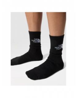 Pack de 3 paires de chaussettes multi sport noir adulte - The North Face