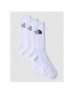 Pack de 3 paires de chaussettes multi sport blanc - The North Face