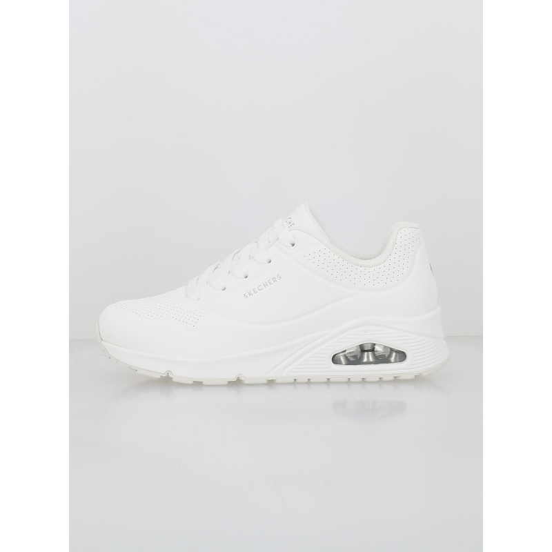 Baskets uno stand on air blanc femme - Skechers