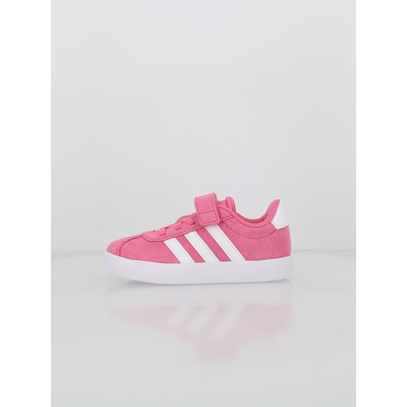 Baskets à scratch vl court 3.0 el rose enfant - Adidas