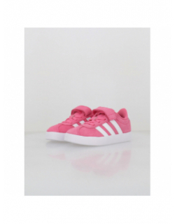 Baskets à scratch vl court 3.0 el rose enfant - Adidas