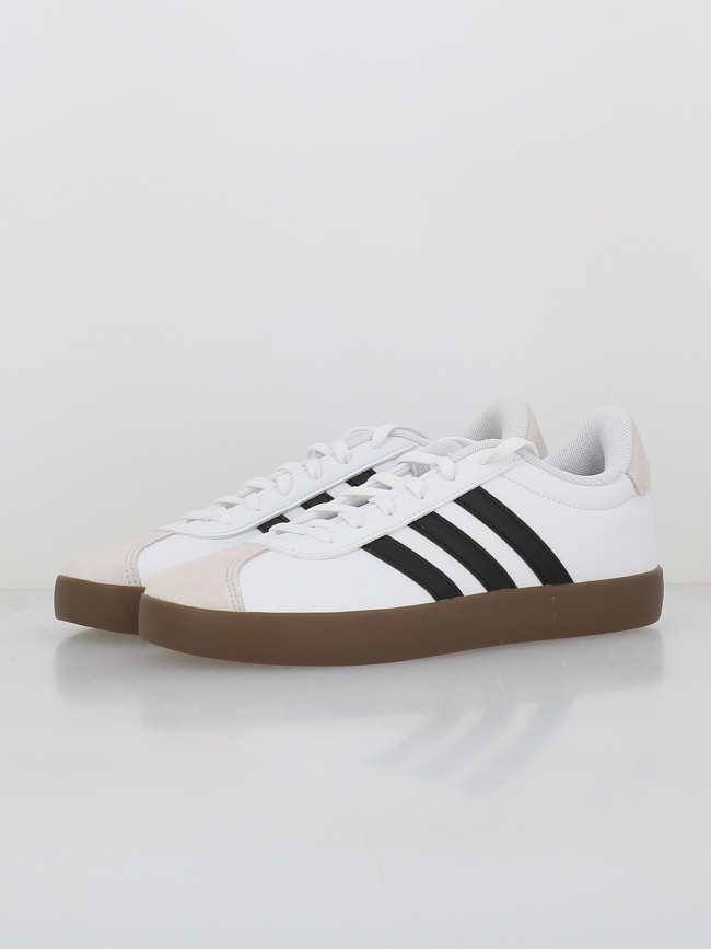 Baskets à scratch vl court 3.0 k blanc enfant - Adidas