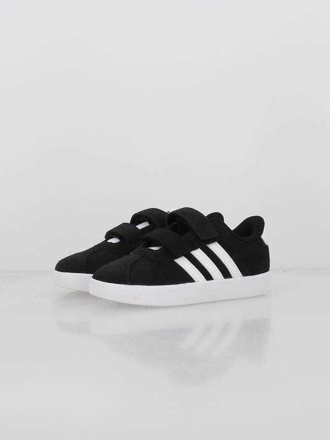 Baskets à scratch vl court 3.0 cf noir enfant - Adidas