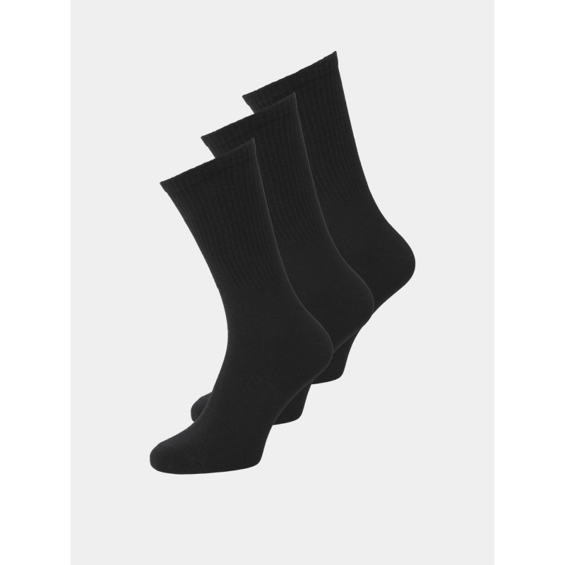 Pack de 3 paires de chaussettes noir homme - Jack & Jones