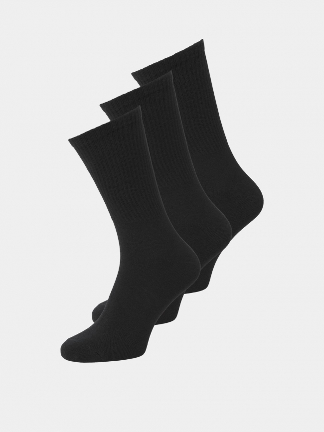Pack de 3 paires de chaussettes noir homme - Jack & Jones