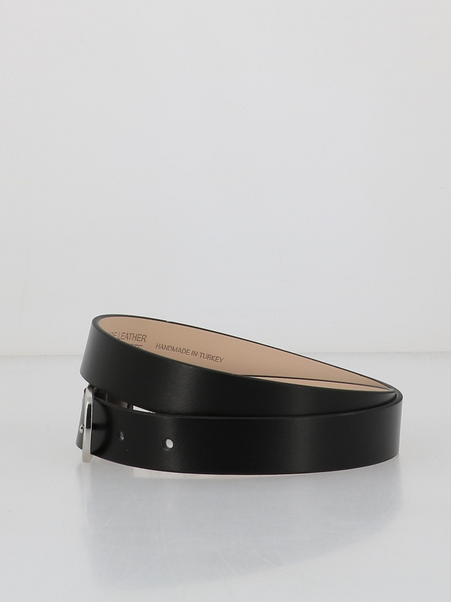 Ceinture en cuir zoey noir femme - Hugo