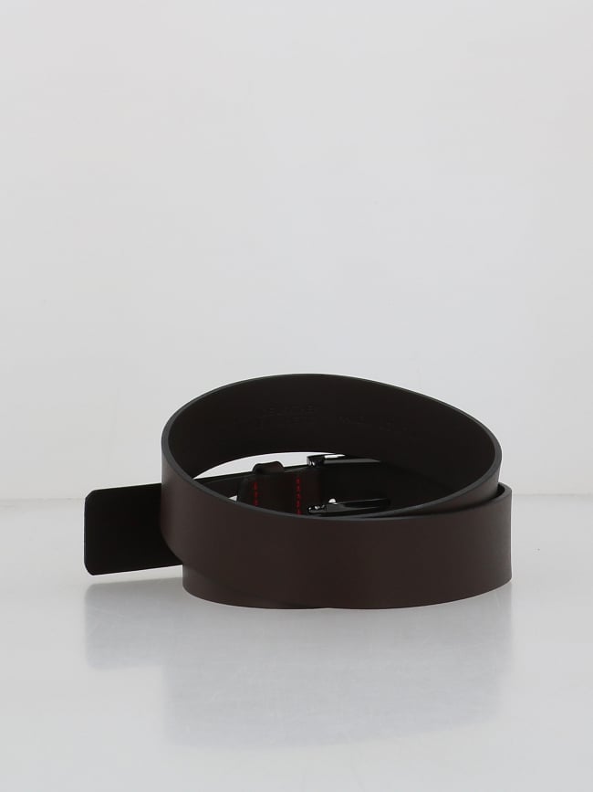 Ceinture en cuir gerik marron homme - Hugo