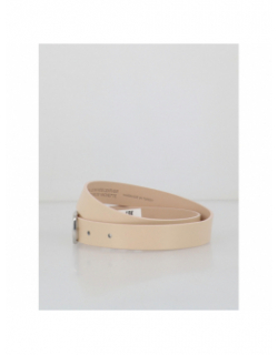 Ceinture en cuir zoey beige femme - Hugo