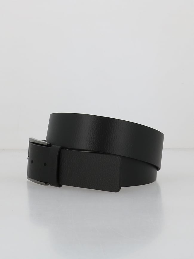 Ceinture en cuir giaspo noir homme - Hugo