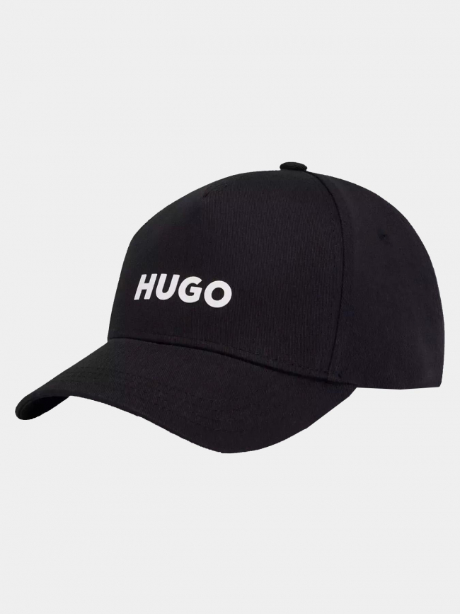 Casquette logo brodé jude noir - Hugo