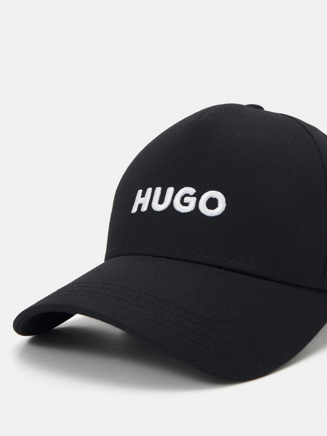 Casquette logo brodé jude noir - Hugo