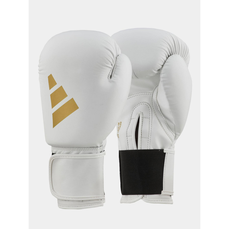 Gants de boxe speed 50 blanc et or - Adidas