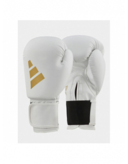 Gants de boxe speed 50 blanc et or - Adidas