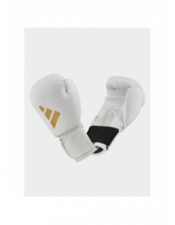 Gants de boxe speed 50 blanc et or - Adidas