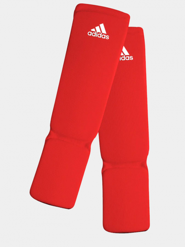 Protège-tibias et pied rouge - Adidas