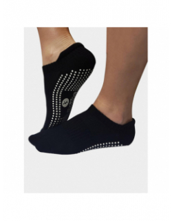 Paire de chaussettes antidérapante noir adulte - Sveltus