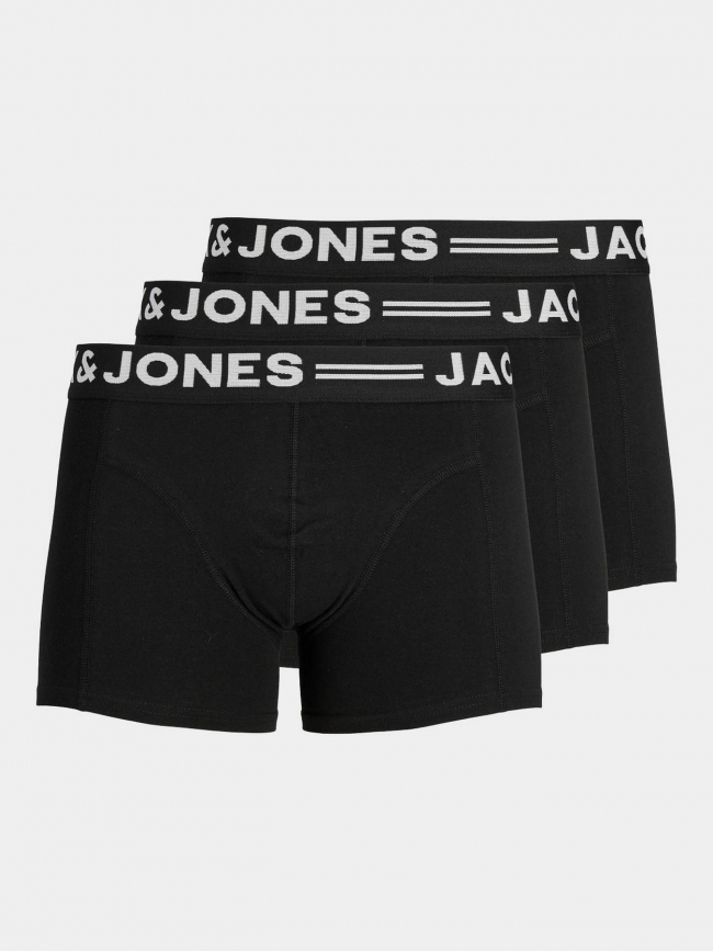 Pack de 3 boxers sense noir garçon - Jack & Jones