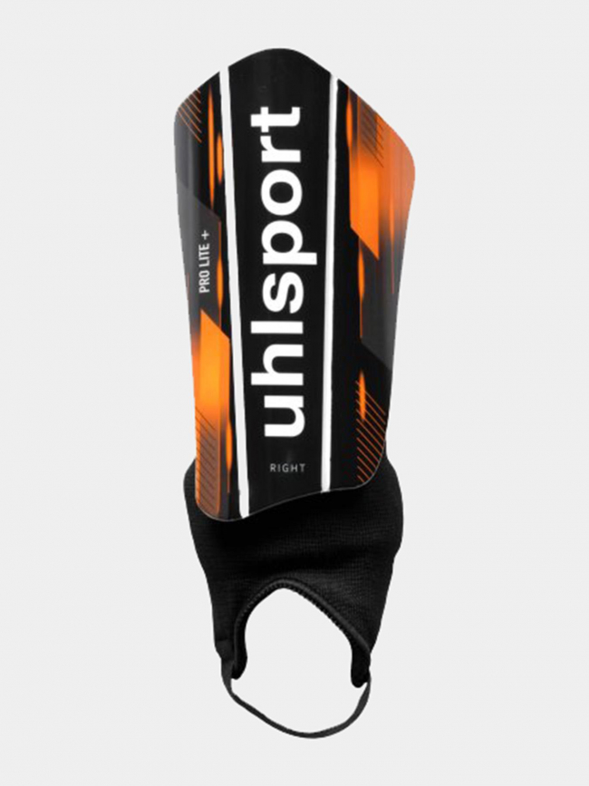 Protège tibias pro lite plus orange noir - Uhlsport