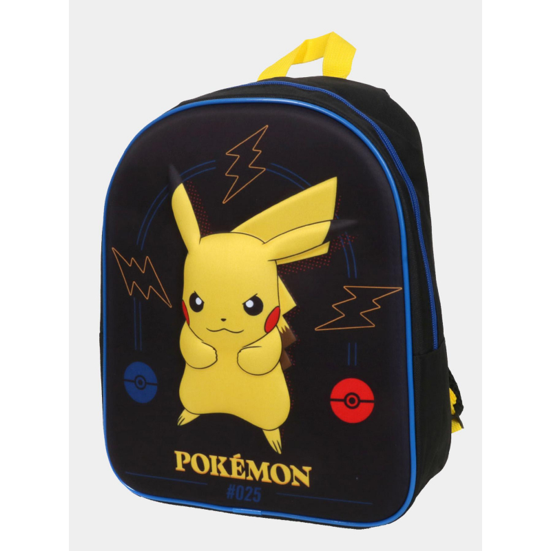 Sac à dos 3d pikachu noir enfant - Pokémon