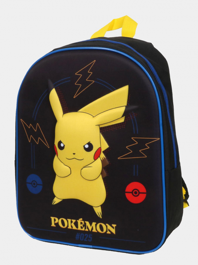 Sac à dos 3d pikachu noir enfant - Pokémon