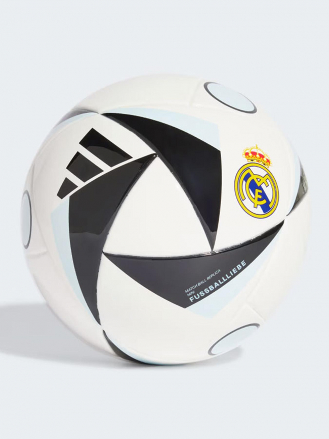 Ballon de football mini real madrid home taille 1 blanc - Adidas