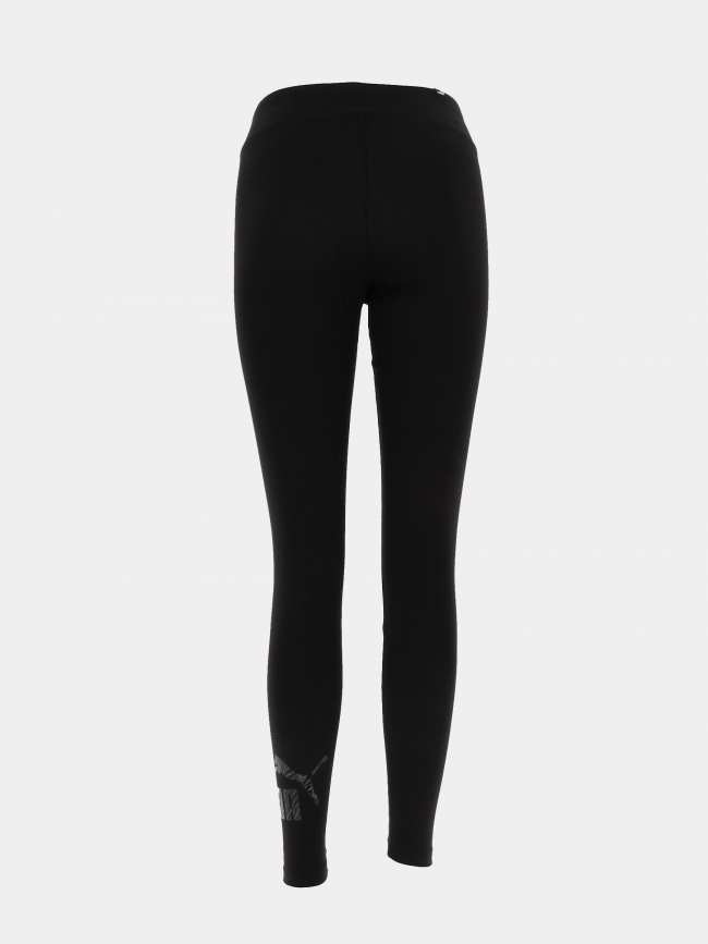 Legging de sport logo animal noir fille - Puma