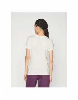 T-shirt logo animal beige femme - Puma