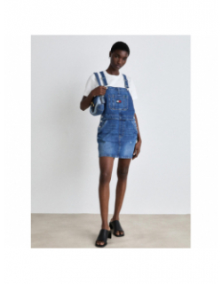 Robe salopette en jean dungaree bleu femme - Tommy Jeans