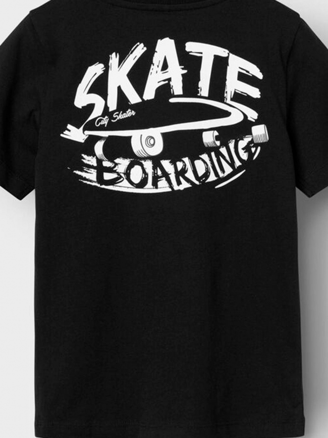 T-shirt ladina skate noir enfant - Name It