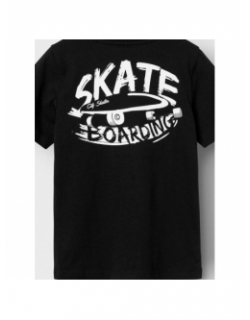 T-shirt ladina skate noir enfant - Name It