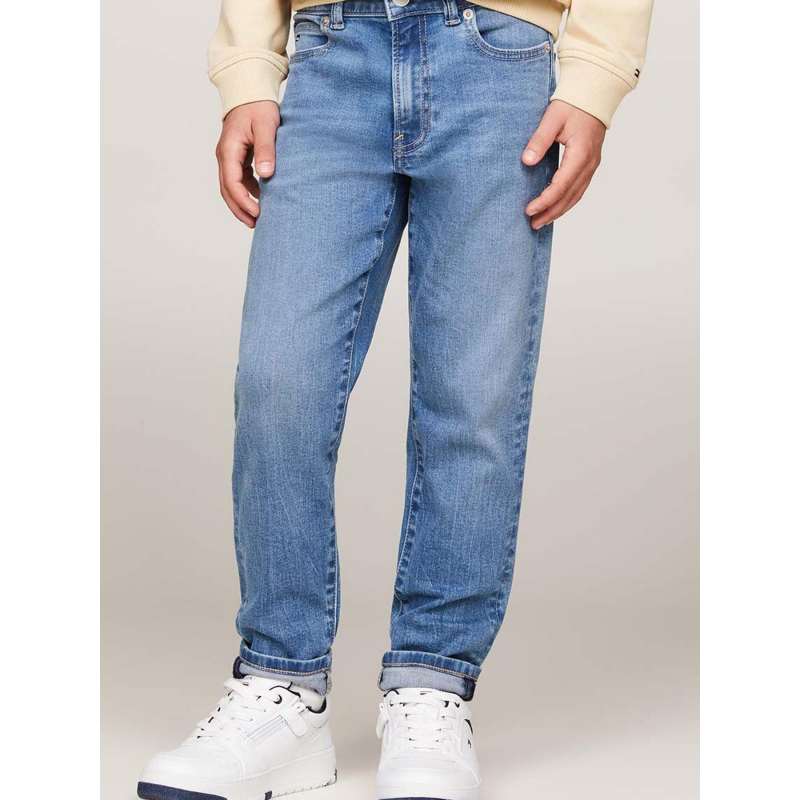 Jean modern straight vintage bleu garçon - Tommy Hilfiger