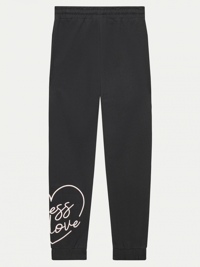 Jogging logo brodé active noir fille - Guess