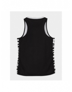 Maillot de basketball réversible blanc noir enfant - Spalding