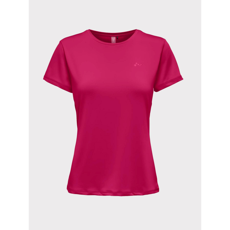 T-shirt stretch carmen rose femme - Only Play